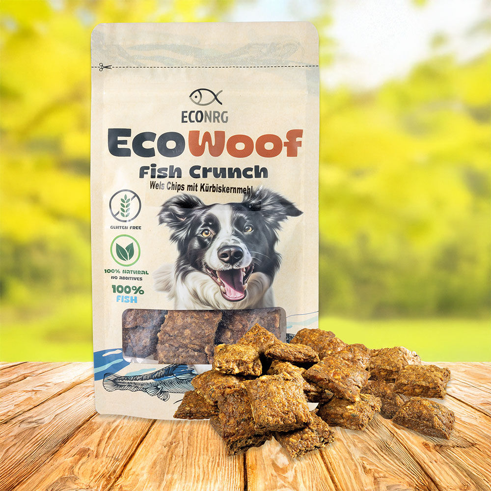 ECO WOOF Wels Chips mit Krbiskern Bild 2