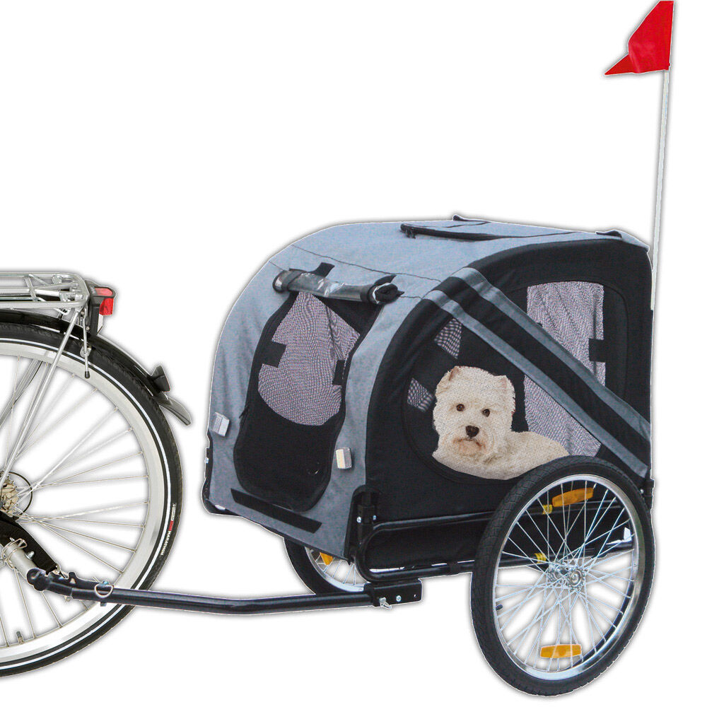 Pet Traveler Fahrradanhnger, schwarz/grau Bild 2