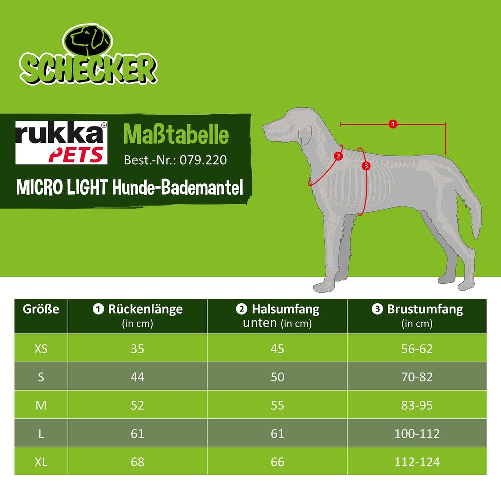 Rukka® MICRO LIGHT Hunde-Bademantel Bild 5
