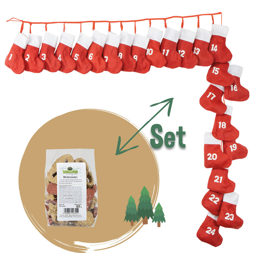 Stiefelchen-Adventskalender SET zum Befllen Bild 3