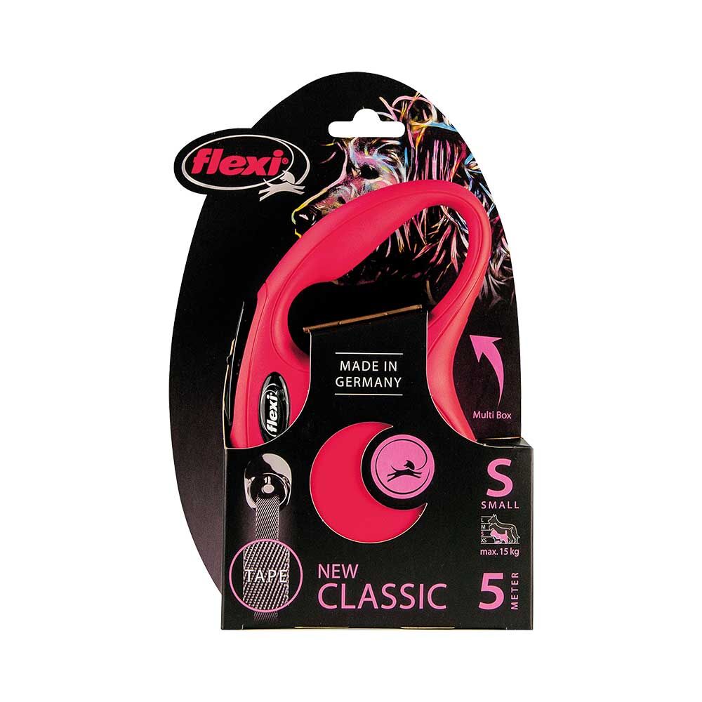 Flexi NEW Classic, 5 m / 15 kg - mit Gurt Bild 2