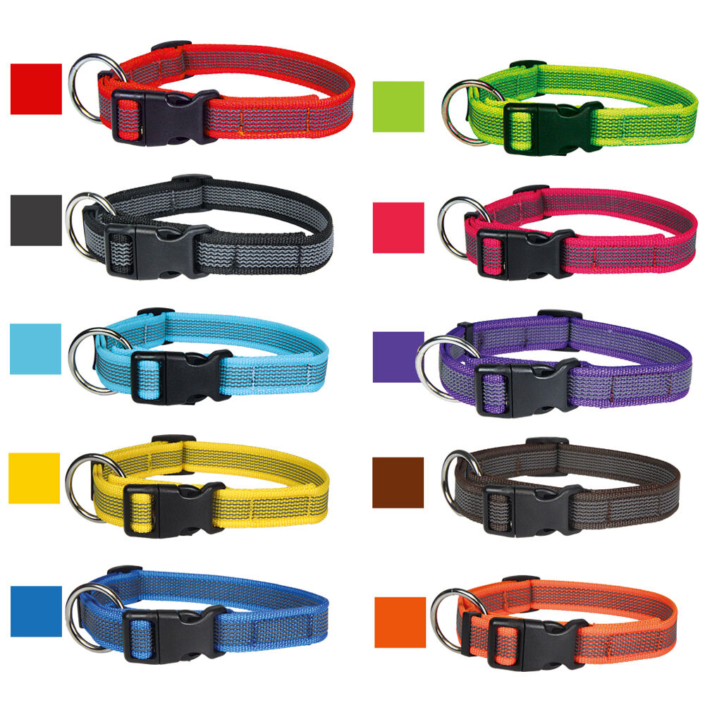 Grip Colour Rainbow - Halsband, Größe: M - L Bild 2