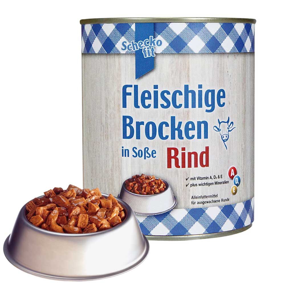 Fleischige Brocken in Soe - Rind