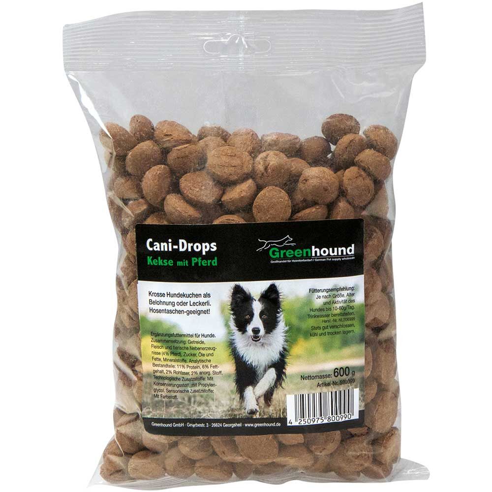 Greenhound Cani-Drops Kekse mit Pferd