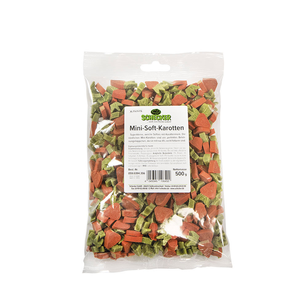 Mini-Soft-Karotten Hundesnack