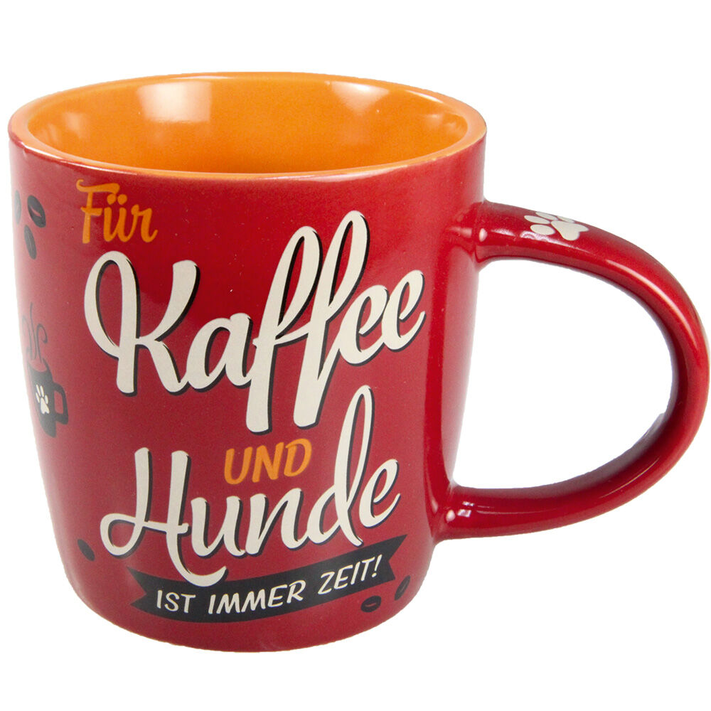 Nostalgic-Art Tasse Kaffee und Hunde