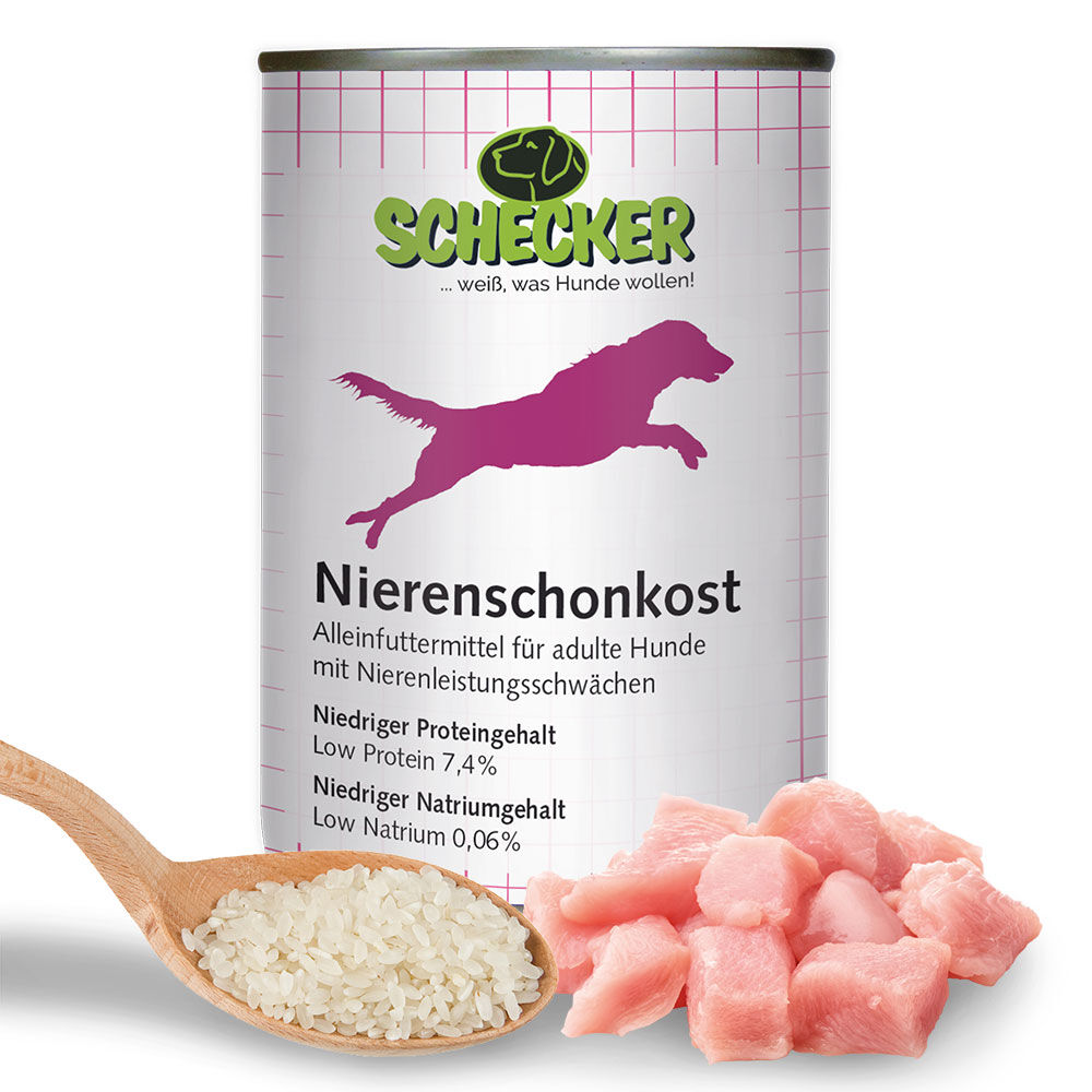 Schecker Nierenschonkost - Nassfutter -