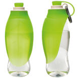 Procyon Hunde-Trinkflasche mit Silikon-Trinkblatt