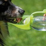 Procyon Hunde-Trinkflasche mit Silikon-Trinkblatt