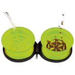 Kiwi Walker Reise-Doppelfaltnapf Slow Feed