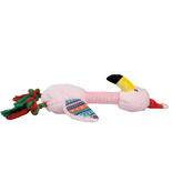 Nobby Weihnachts-Flamingo mit Seil