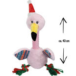 Weihnachts-Flamingo mit Seil