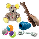 berraschungs- Spielpaket fr Welpen