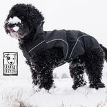 DogBite Winterjacke, gefttert - Farbe: Schwarz