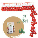 Stiefelchen-Adventskalender SET zum Befllen