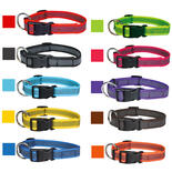 Grip Colour Rainbow - Halsband, Größe: M - L