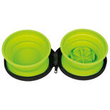 Kiwi Walker Reise-Doppelfaltnapf Slow Feed