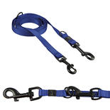 Nylon-Fhrleinen Sportiv 3-Fach verstellbar, Farbe: Dunkelblau