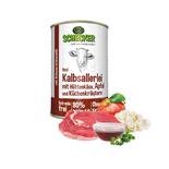 Schecker Hundemen - Kalbsallerlei mit Httenkse, Apfel und Kchenkrutern