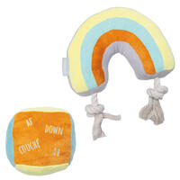 Beeztees Welpenspielzeug Puppy Wrfel Command und Regenbogen Joie