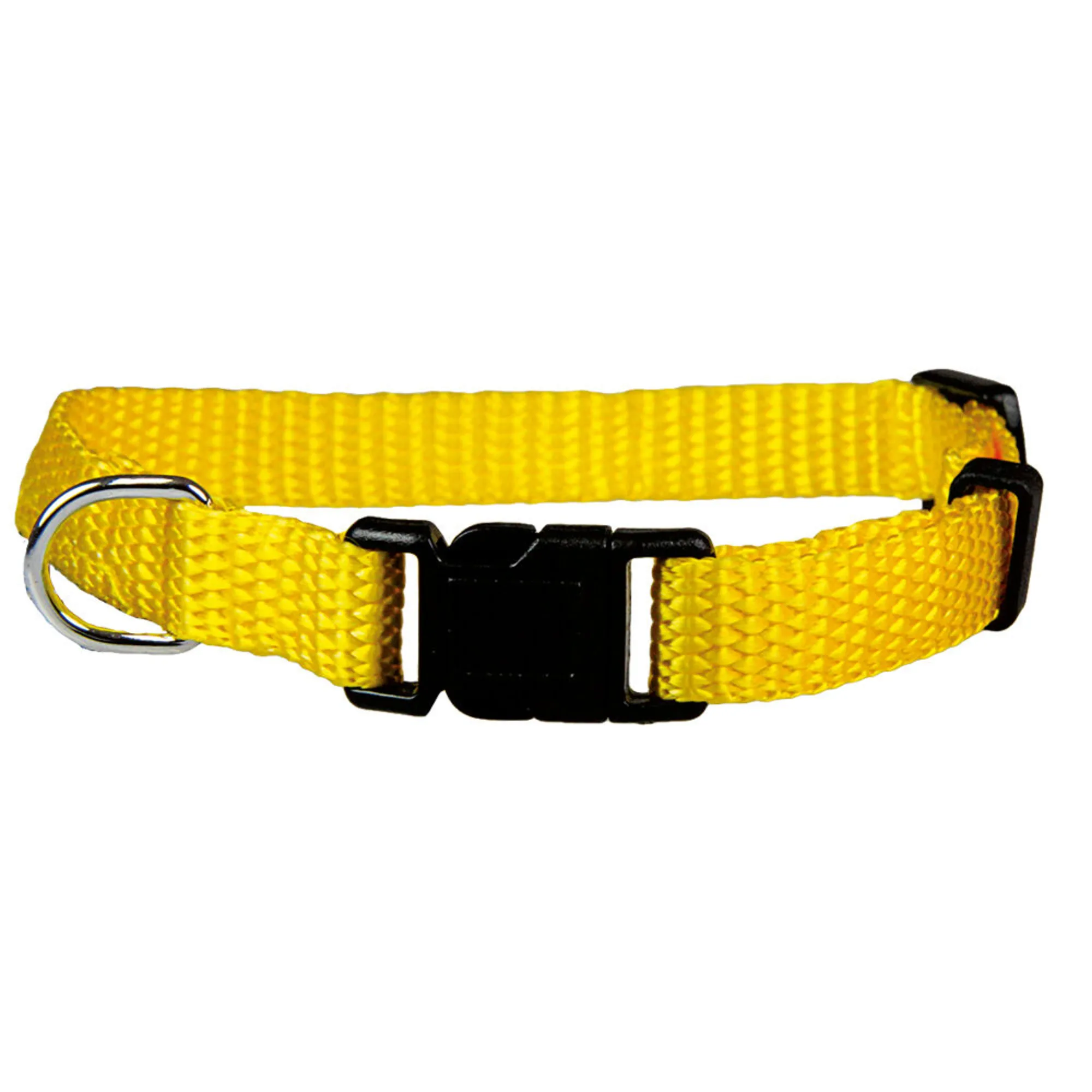 Welpen-Halsbänder: Halsumfang 20 - 30cm, 10mm breit Gelb Welpen-Halsbänder: Halsumfang 20 - 30cm, 10mm breit Gelb
